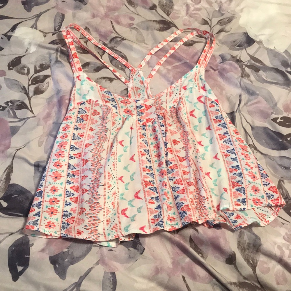 Colorful crop top
